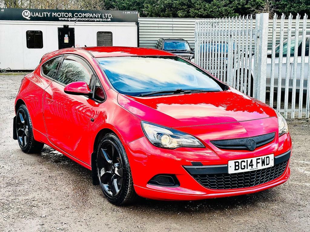 Compare Vauxhall Astra GTC Sport BG14FWD Red