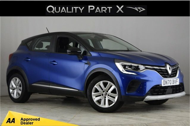 Compare Renault Captur 1.0L Play Tce 100 Bhp DN70BVF Blue