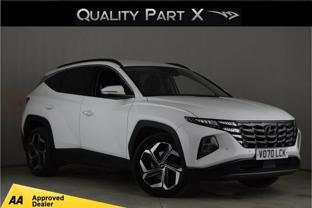 Compare Hyundai Tucson 1.6L T-gdi Premium 227 Bhp VO70LCK White