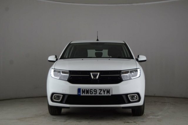 Compare Dacia Sandero 1.0L Comfort Sce 73 Bhp MW69ZYM White