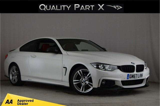 Compare BMW 4 Series 2.0L 420D M Sport 188 Bhp GM67LRN White