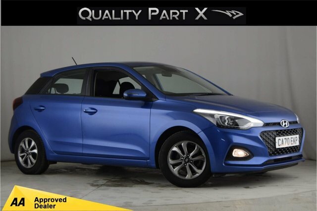 Compare Hyundai I20 1.2L Mpi Se 83 Bhp CA70EKP Blue