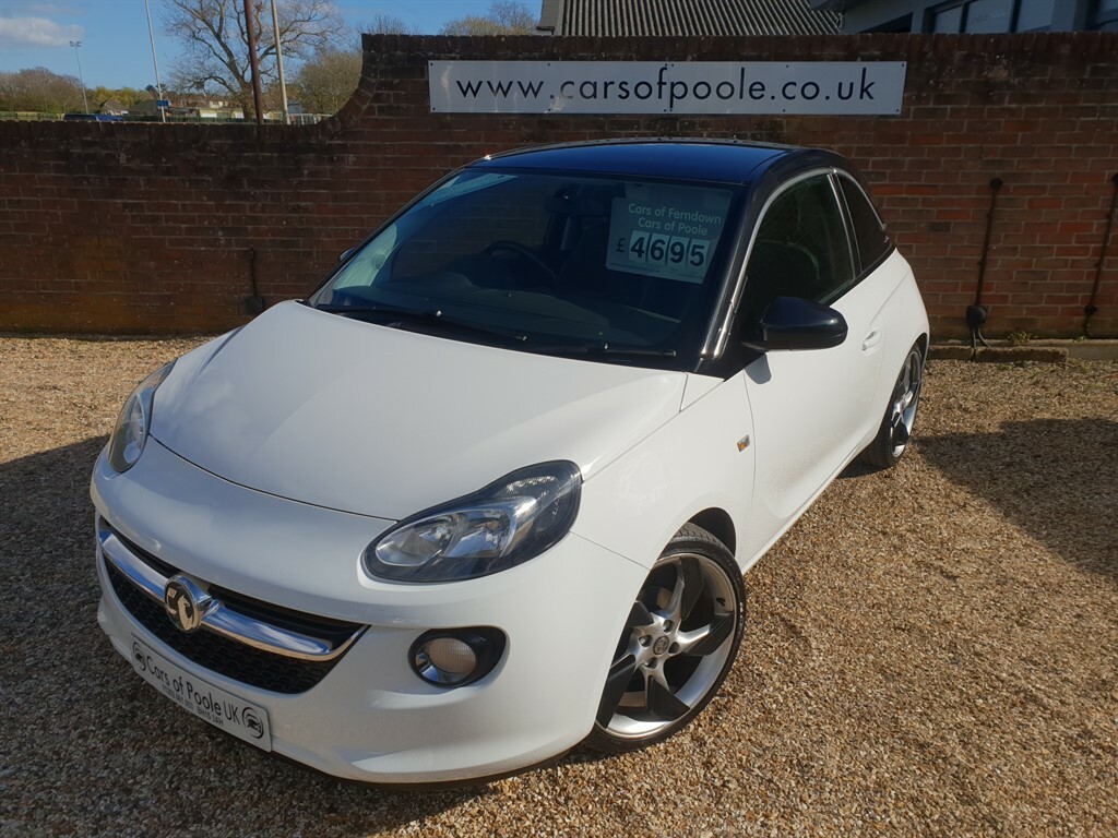 Compare Vauxhall Adam Slam Ss WD13MHF White