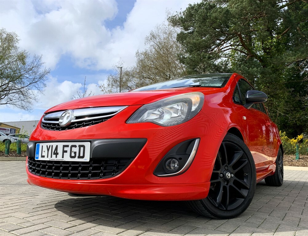 Compare Vauxhall Corsa Limited Edition Cdti Ecoflex Only 35000 Miles LY14FGD Red