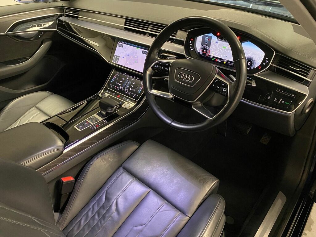 Compare Audi A8 Saloon 3.0 Tdi V6 50 Tiptronic Quattro Euro 6 Ss AF68XBB Blue