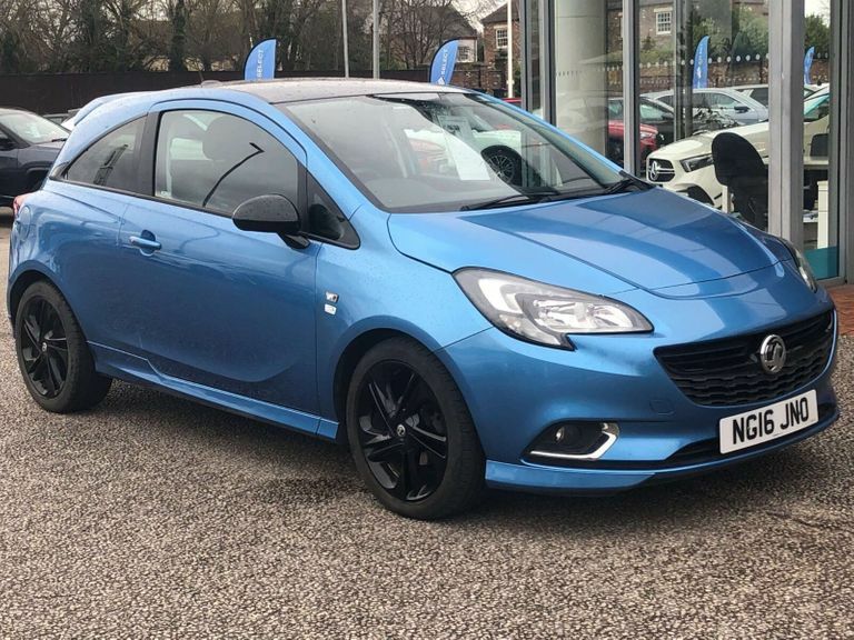 Compare Vauxhall Corsa Limited Edition Ecoflex NG16JNO Blue