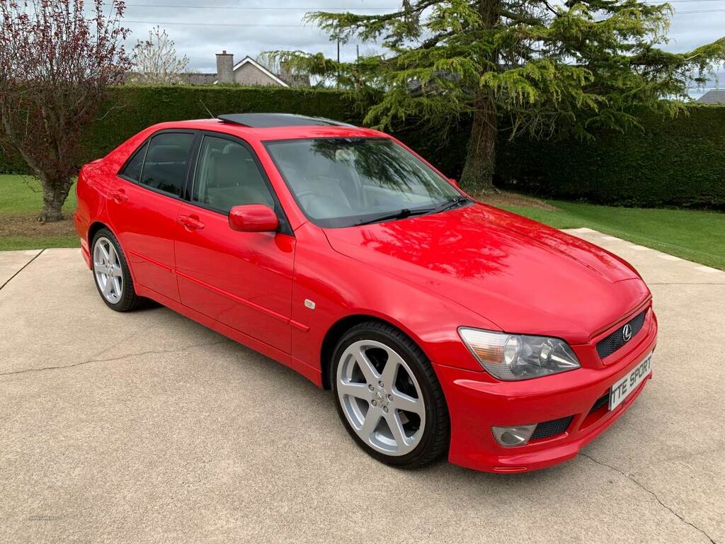 Compare Lexus IS Is200 Sport HG53TLJ Red