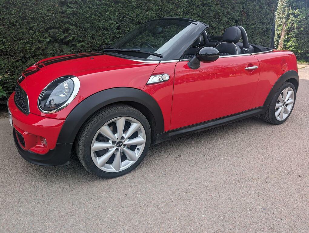 Compare Mini Roadster Convertible 1.6 Cooper S Roadster 2013 EY63FXP Red