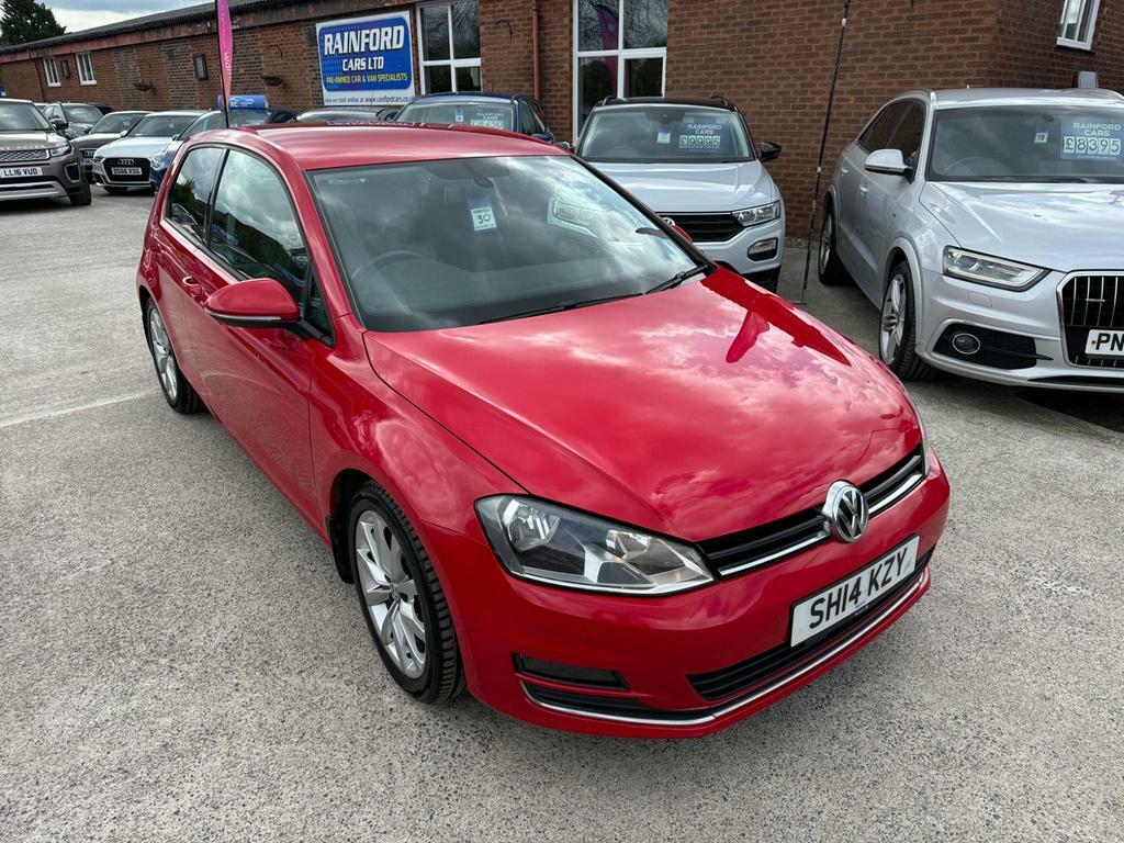 Compare Volkswagen Golf 2.0 Tdi Bluemotion Tech Gt Euro 5 Ss SH14KZY Red