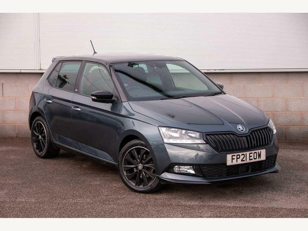 Compare Skoda Fabia 2021 1.0 Tsi Monte Carlo 95Ps Ss 5-Dr Hatchback FP21EOW Grey