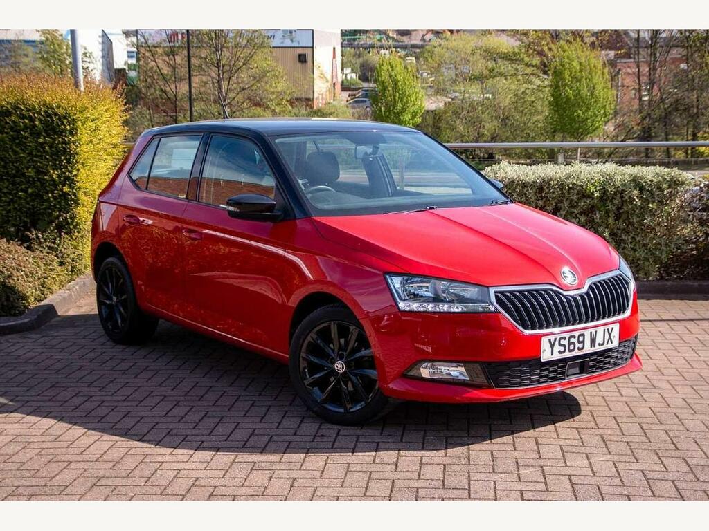 Compare Skoda Fabia 2019 1.0 Tsi Colour Edition 95Ps 5-Dr Hatchback YS69WJX Red