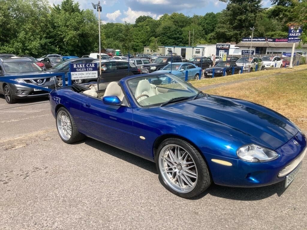 Compare Jaguar XK8 Xk8 Convertible S555KRG Blue
