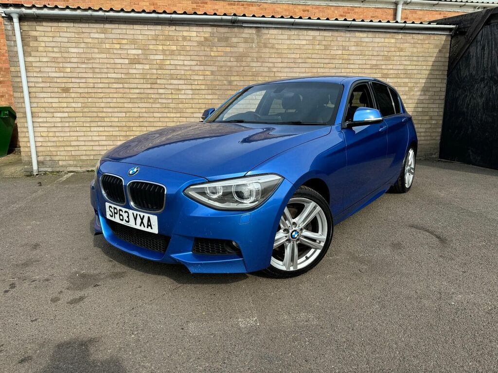 Compare BMW 1 Series Hatchback 2.0 125D M Sport Euro 5 Ss SP63YXA Blue