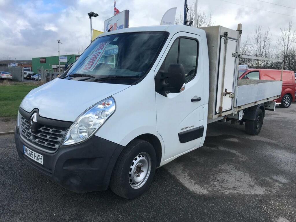Renault Master Chassis Cab 2.3 Chassis Cab Dropside Rwd Ll35 Dci White #1