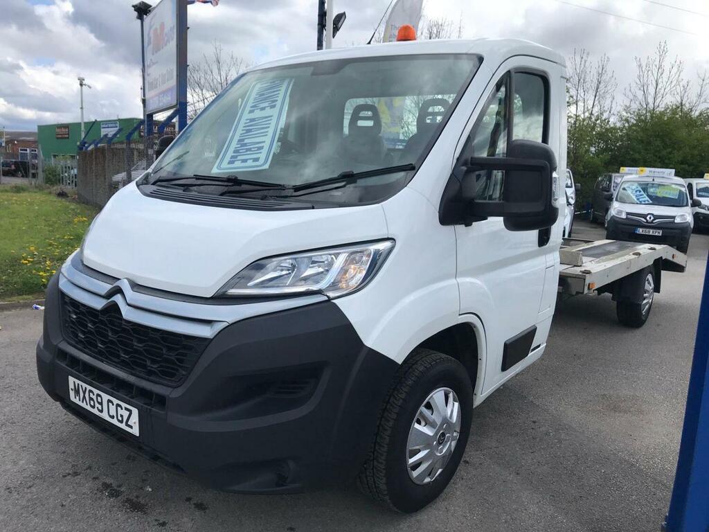 Citroen Relay Chassis Cab 2.0 Bluehdi 35 Recovery Truck 2019 White #1