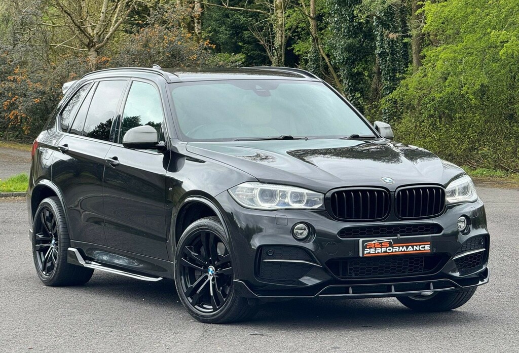 BMW X5 2014 14 M50d Black #1