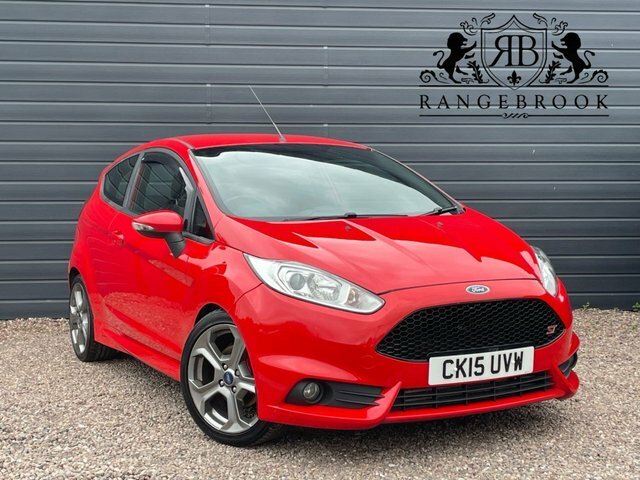 Compare Ford Fiesta 1.6 St CX15UVW Red