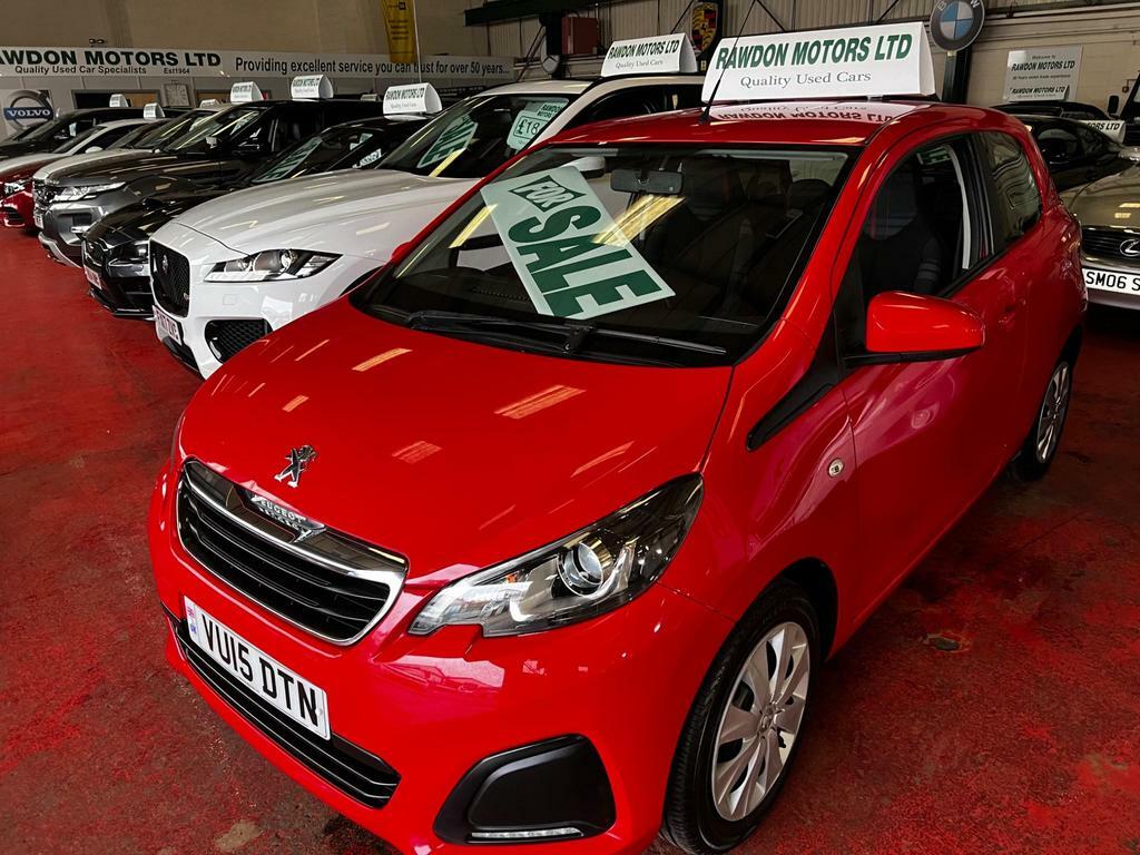 Compare Peugeot 108 1.0 Vti Active Euro 5 VU15DTN Red
