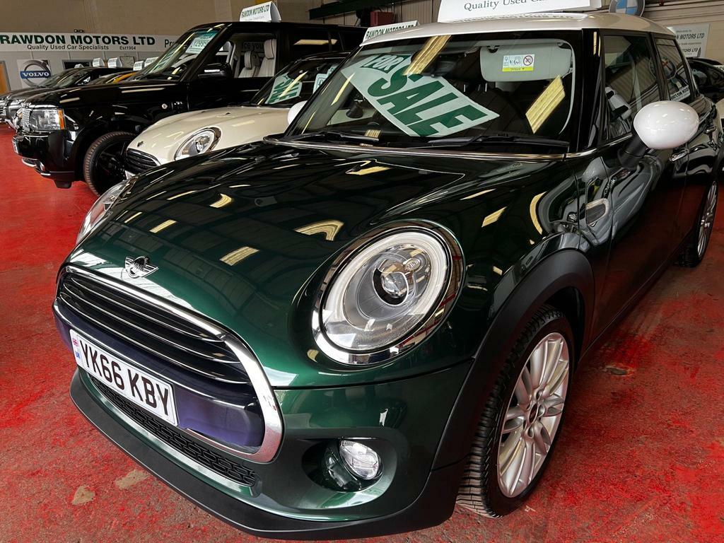 Compare Mini Hatch 1.5 Cooper D Euro 6 Ss YK66KBY Green