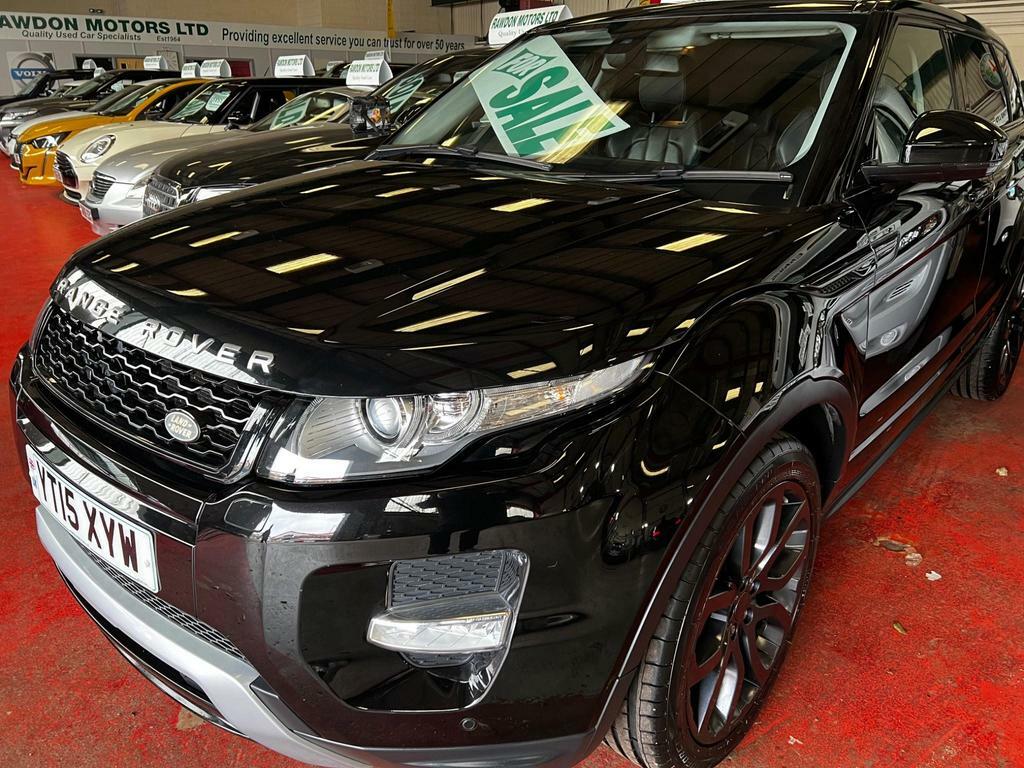 Compare Land Rover Range Rover Evoque Dynamic YT15XYW Black