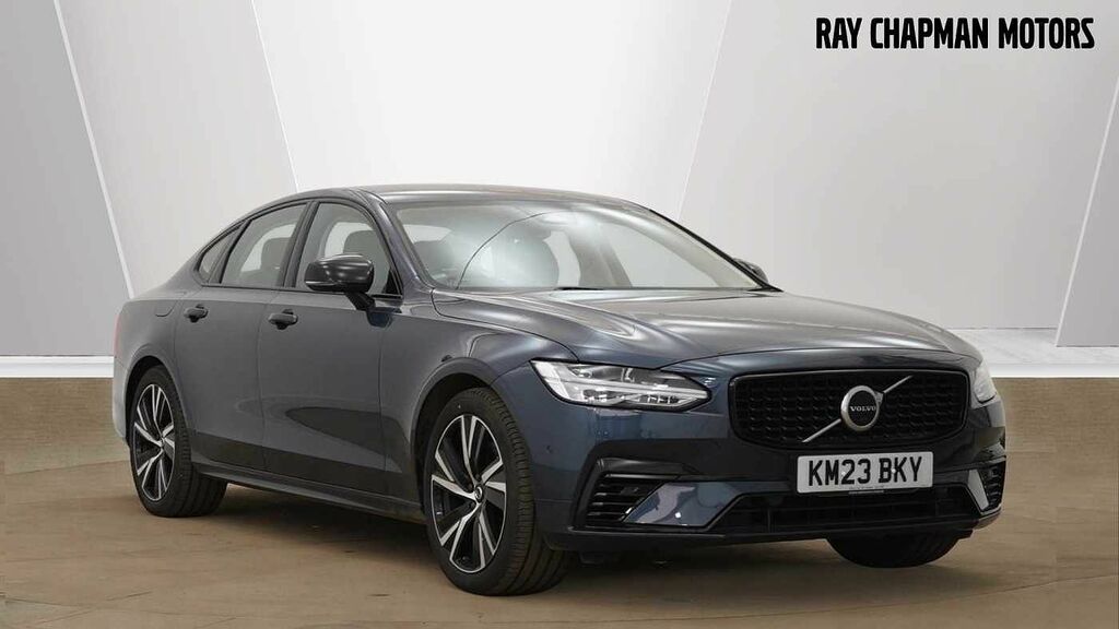 Compare Volvo S90 Recharge T8 Plus Awd KM23BKY Blue
