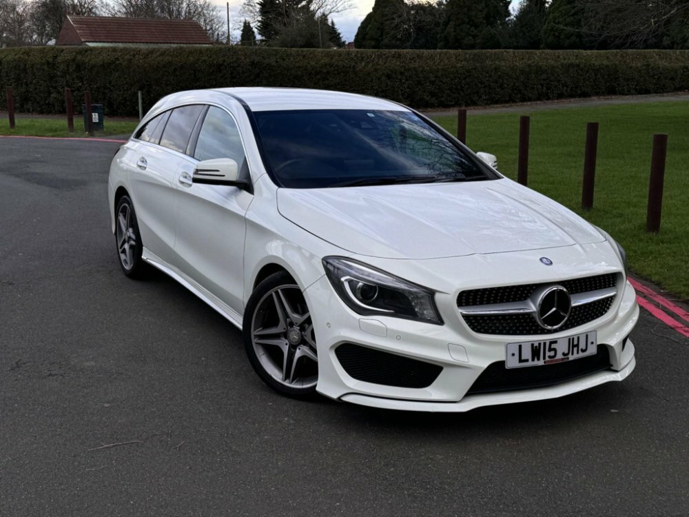Compare Mercedes-Benz CLA Class 1.6 Cla200 Amg Line Night Edition Plus Shooting LW15JHJ Silver