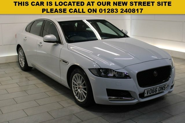 Compare Jaguar XF Saloon VO66ONS White