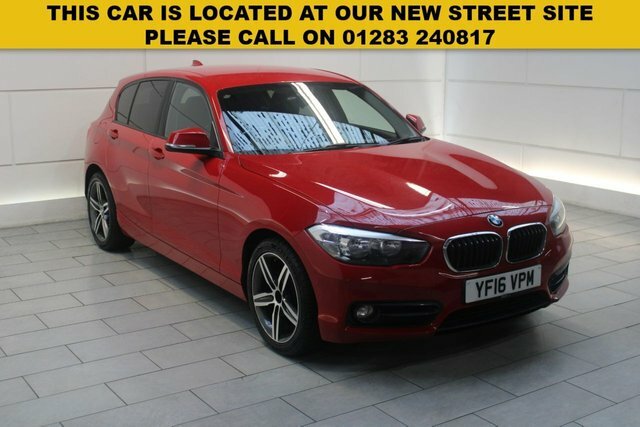 Compare BMW 1 Series 116D Sport YF16VPM Red