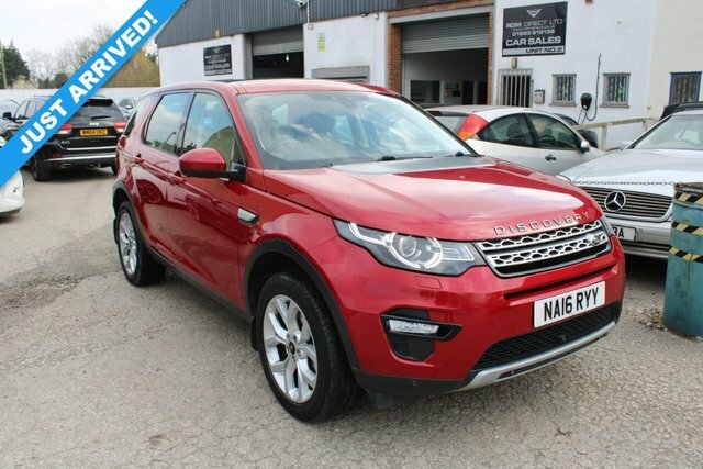 Compare Land Rover Discovery Sport Td4 Hse NA16RYY Red