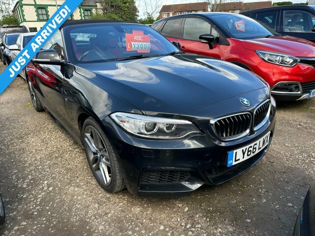Compare BMW 2 Series Convertible LY66LWX Black