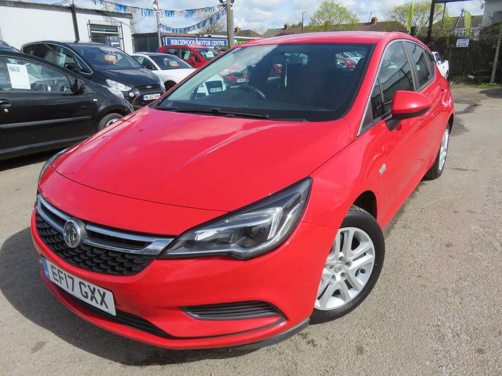 Compare Vauxhall Astra Design EF17GXX Red