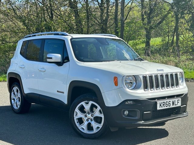 Compare Jeep Renegade 2.0 M-jet Limited 138 Bhp KR66WLF White