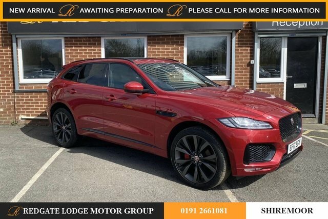 Compare Jaguar F-Pace V6 S Awd EF17EGY Red