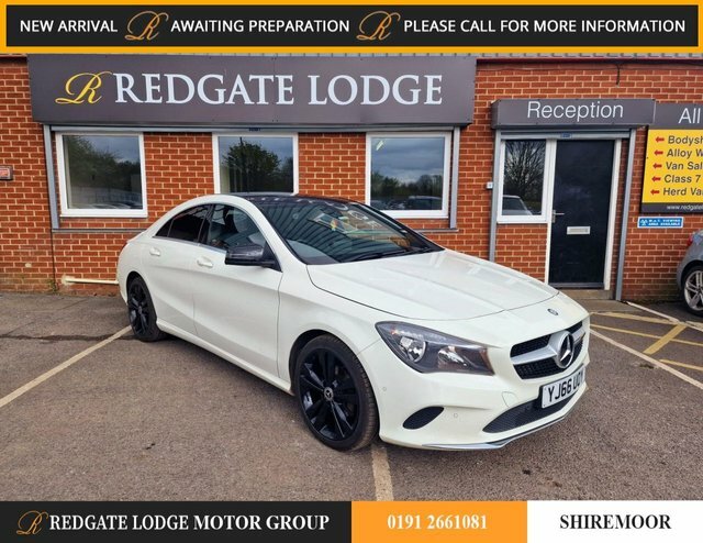 Compare Mercedes-Benz CLA Class Cla 220 D Sport YJ66UOY White