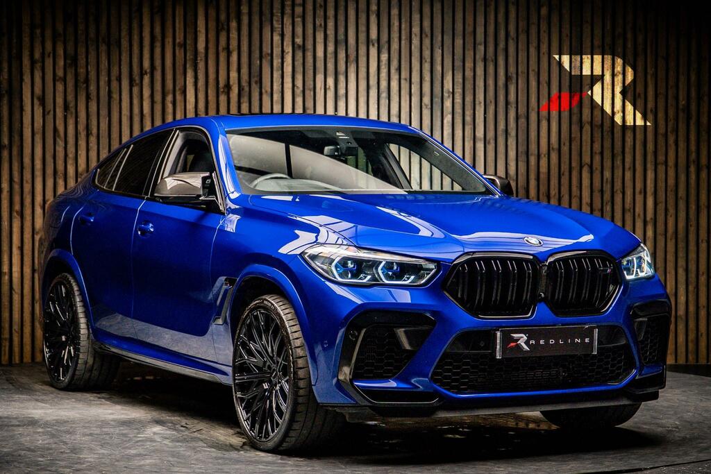 BMW X6 M 4.4I V8 Competition Xdrive Euro 6 Ss Blue #1
