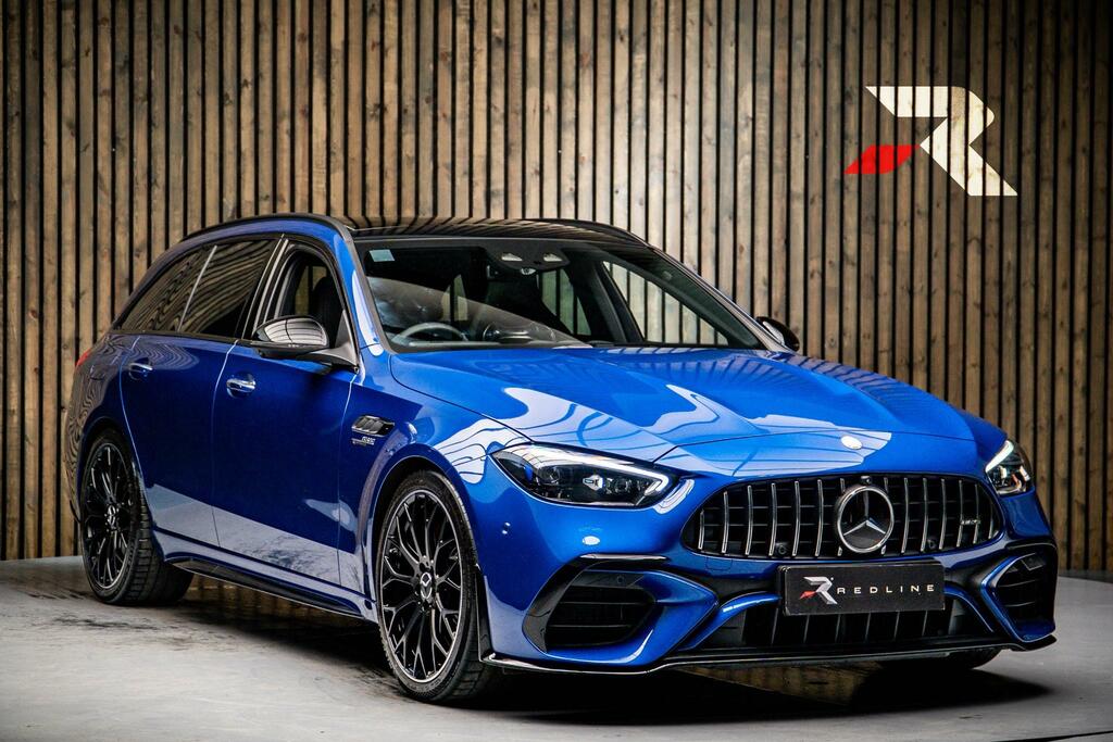 Compare Mercedes-Benz C Class 2.0 C63 6.1Kwh Amg S E Performance Night Edition GL73FBU Blue