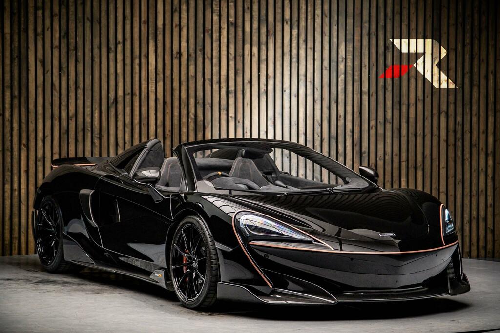 Compare McLaren 600LT 3.8T V8 Spider Ssg Euro 6 Ss LN69RMY Black