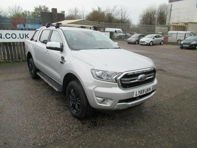 Compare Ford Ranger 2.0 Limited Ecoblue 168 Bhp LY69UKN Silver