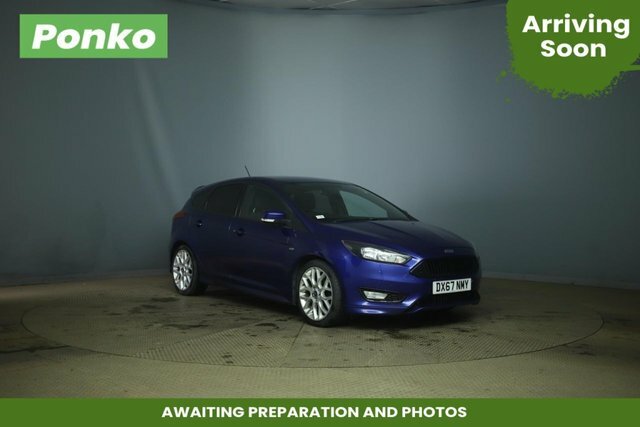 Compare Ford Focus 1.0 St-line 124 Bhp DX67NMY Blue