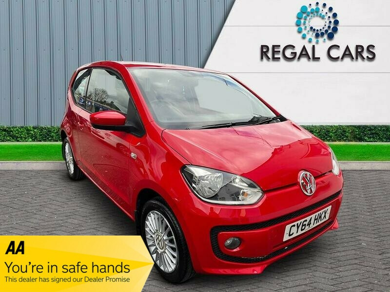 Compare Volkswagen Up High Up CY64HKX Red