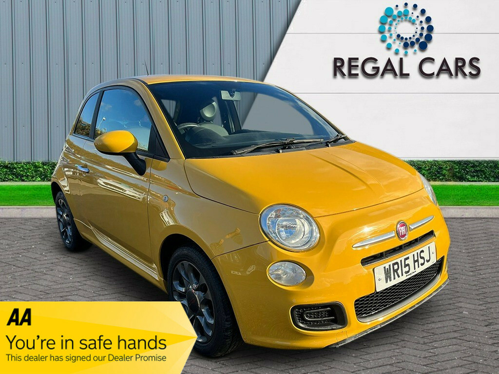 Compare Fiat 500 Hatchback 1.2 500 1.2 69Hp S 201515 WR15HSJ Yellow