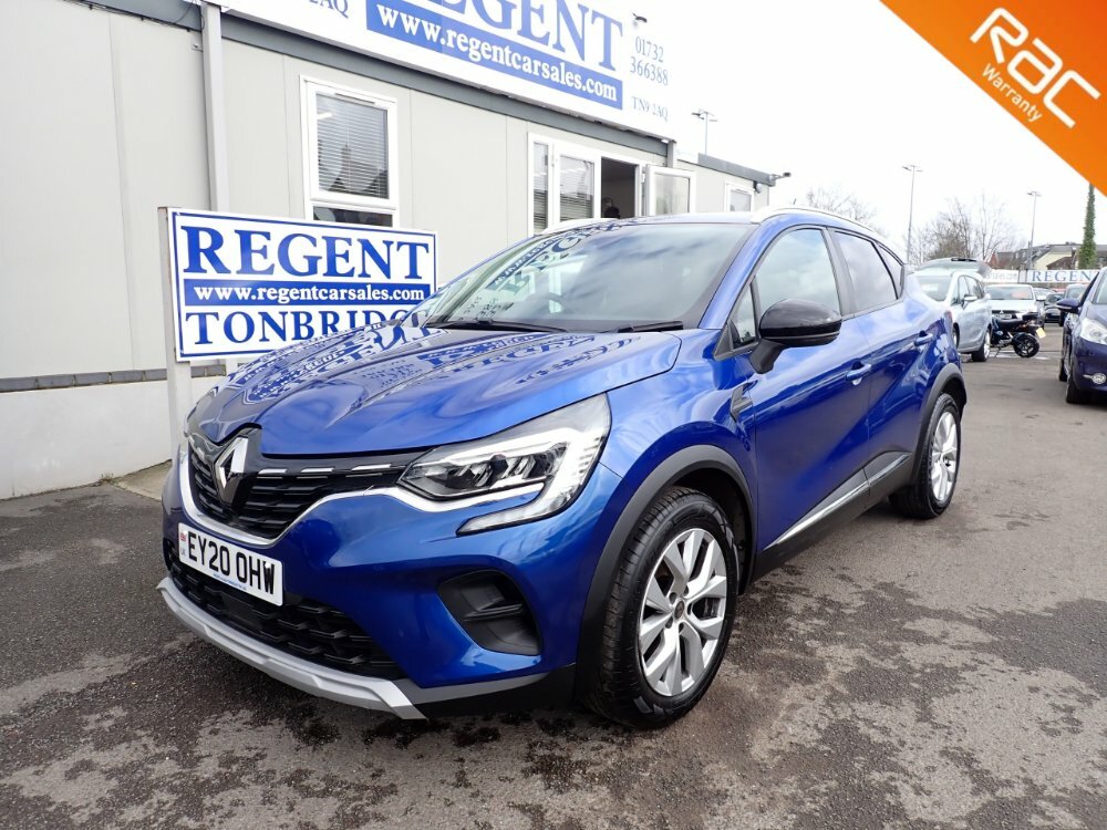 Compare Renault Captur 1.0 Tce Iconic Suv Euro 6 Ss EY20OHW Blue