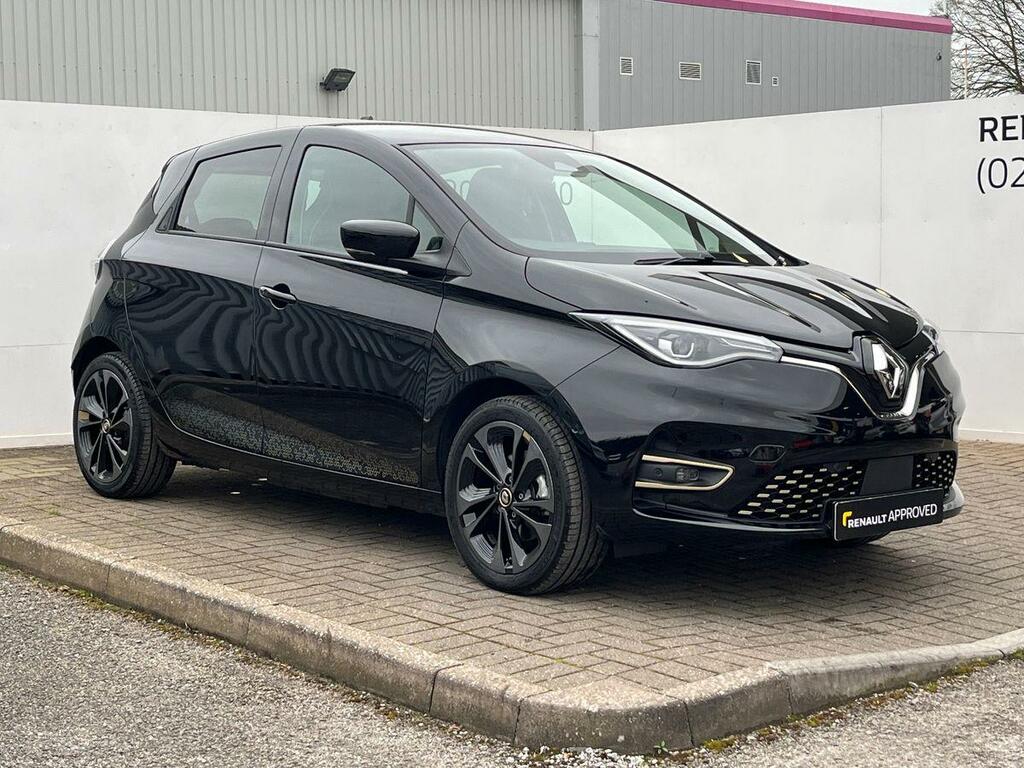 Compare Renault Zoe Renault Zoe 100Kw Iconic R135 50Kwh Boost Charge 5 NG72BSU Black