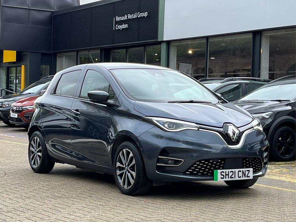 Compare Renault Zoe Renault Zoe 100Kw I Gt Line R135 50Kwh Rapid Charg SH21CNZ Grey