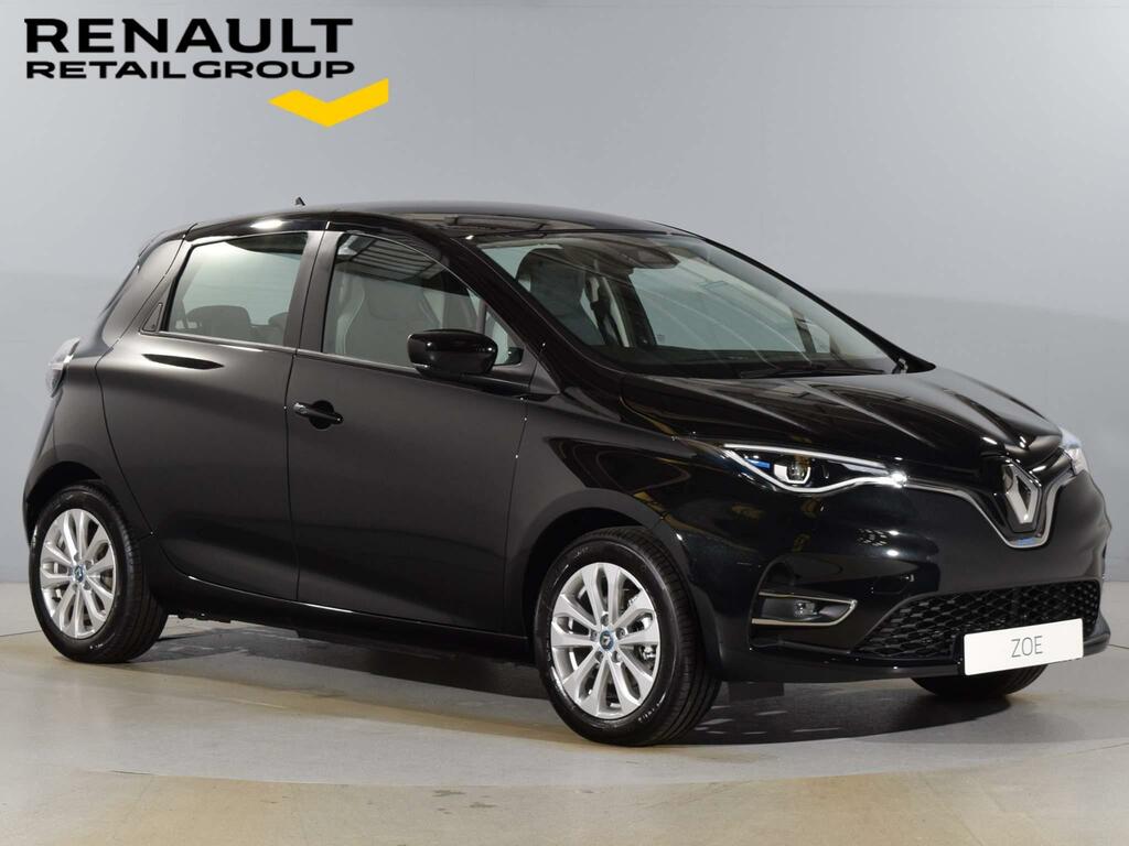 Compare Renault Zoe Renault Zoe 100Kw Gt Line R135 50Kwh Rapid Charg WP22WLD Black