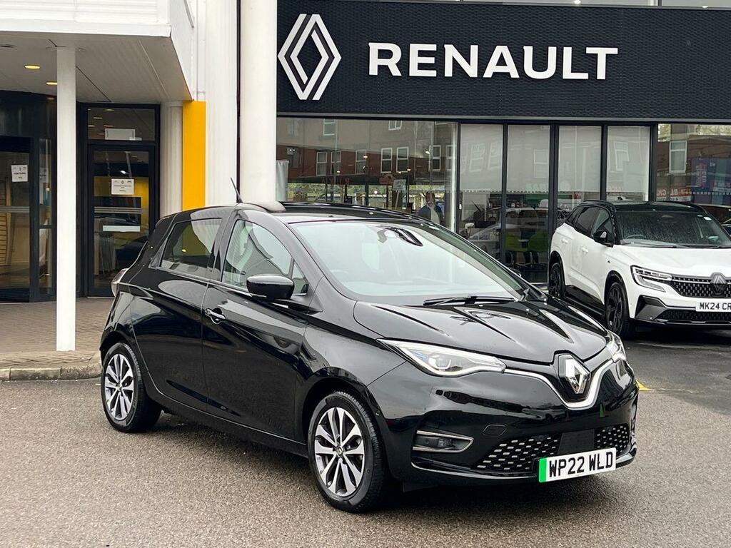 Compare Renault Zoe Renault Zoe 100Kw Gt Line R135 50Kwh Rapid Charg WP22WLD Black