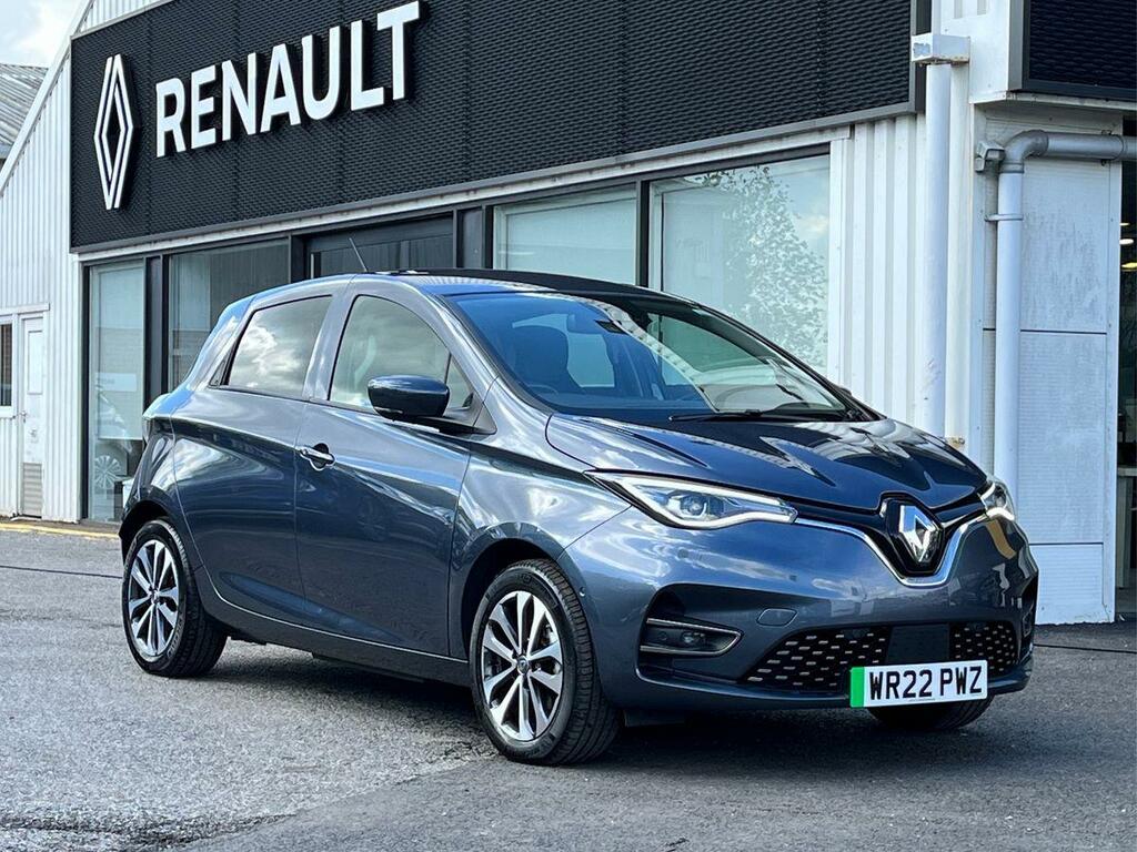 Compare Renault Zoe Renault Zoe 100Kw Gt Line R135 50Kwh Rapid Charg WR22PWZ Grey