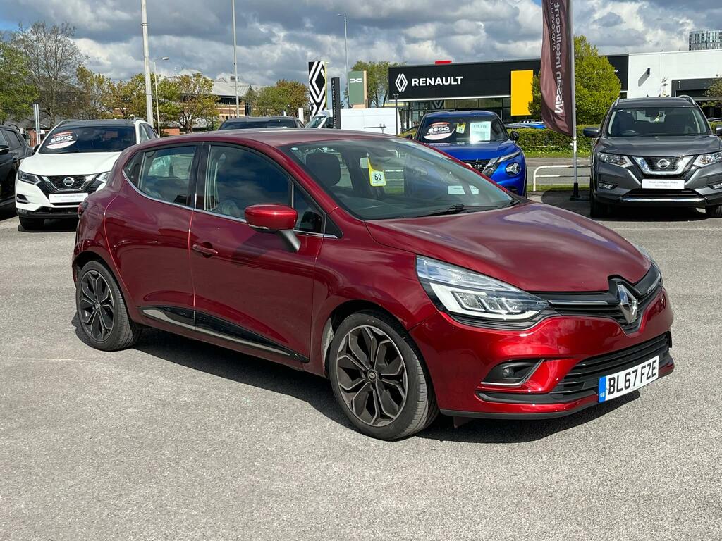 Compare Renault Clio Dynamique S Nav Tce BL67FZE Red