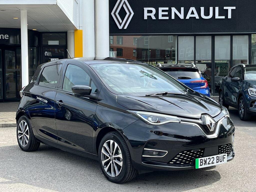 Compare Renault Zoe Renault Zoe 100Kw Gt Line R135 50Kwh Rapid Charg BW22BUF Black