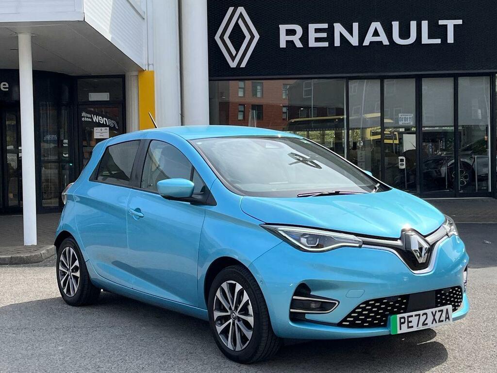 Compare Renault Zoe Zoe 100Kw Gt Line R135 50Kwh Rapid Charge Au PE72XZA Blue